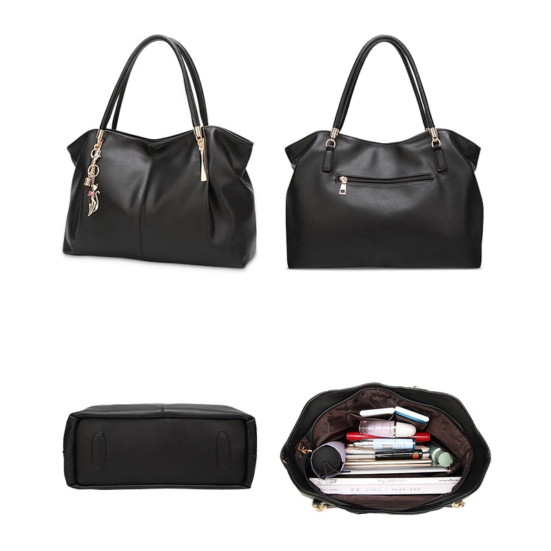 Alicia | Leather Satchel Handbag