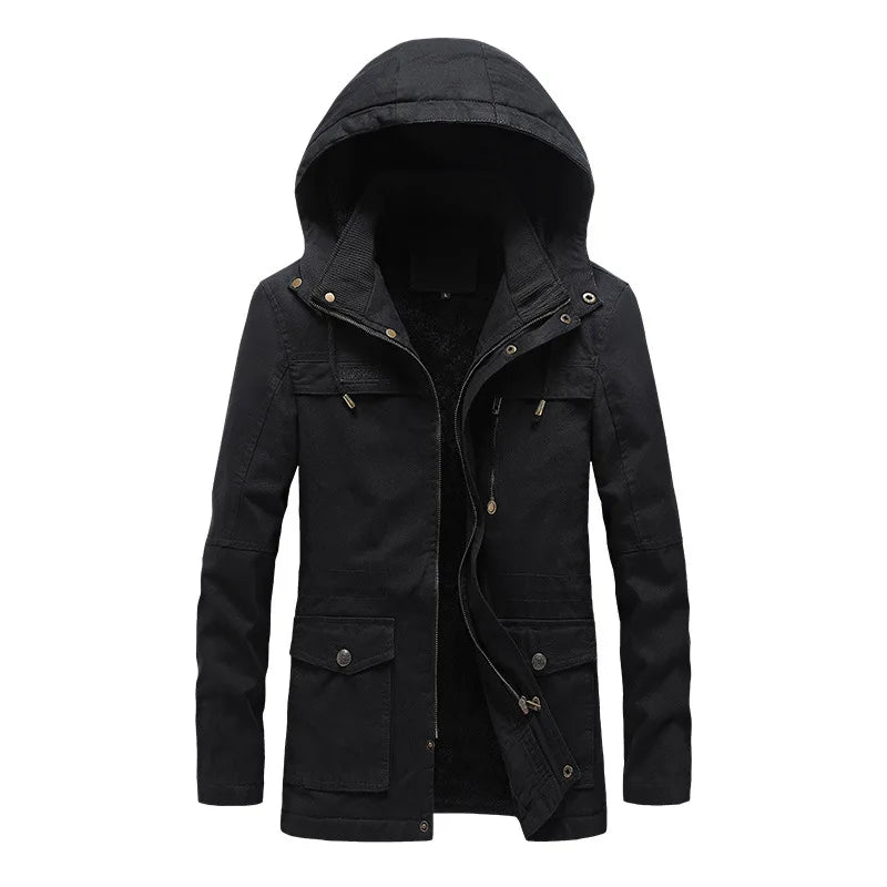 Elegant Windproof Winter Jacket