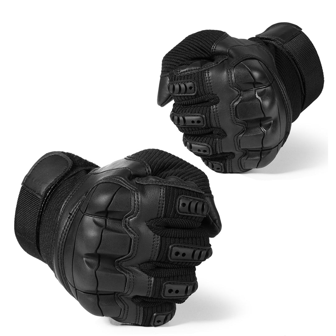 Survival | Leather Gloves (Black)