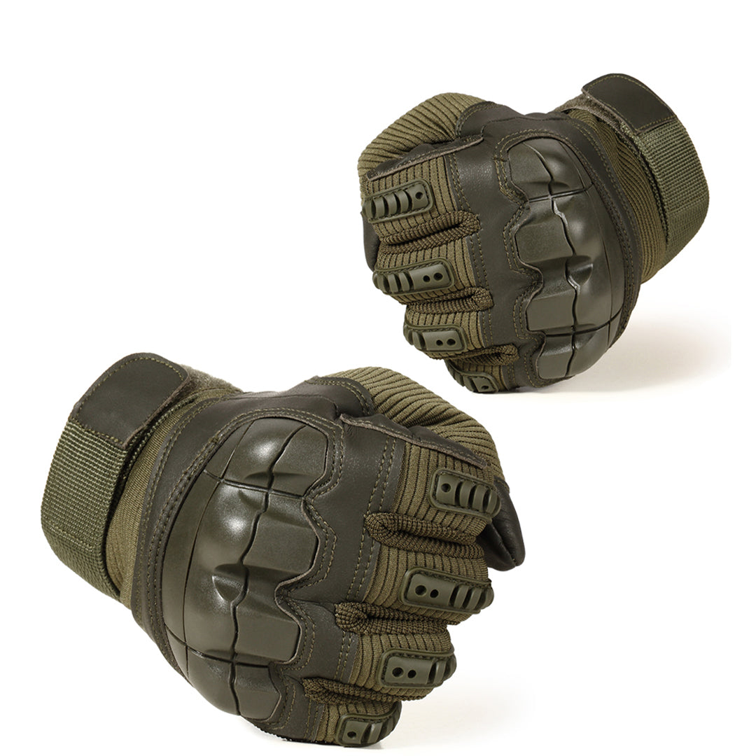 Survival | Leather Gloves (Green)