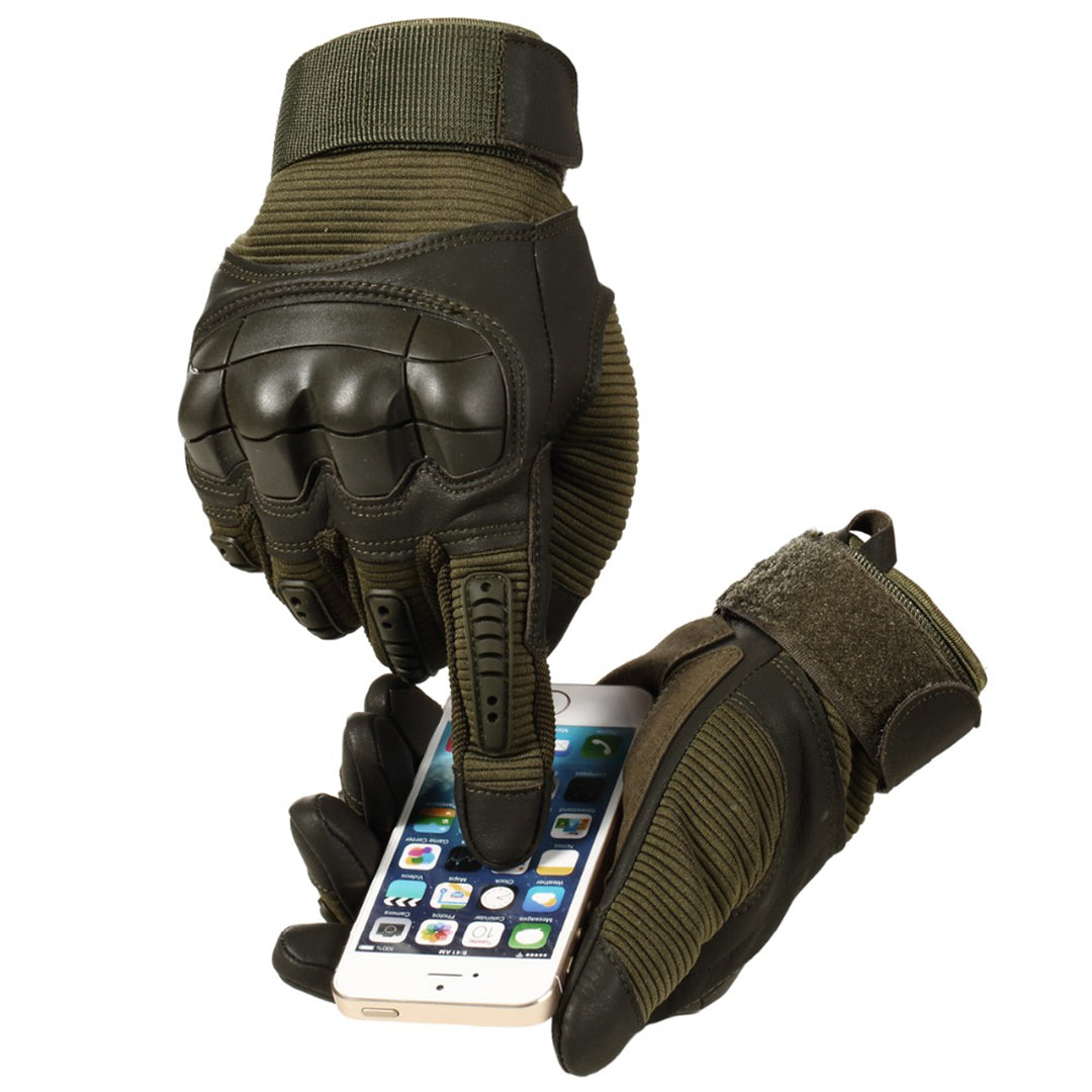 Survival | Leather Gloves (Green)